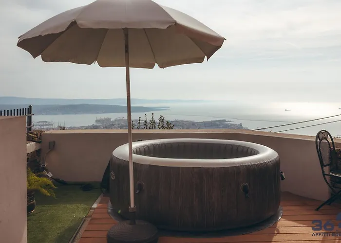 10min Dal Centro Privata Con Jacuzzi * Τεργέστη